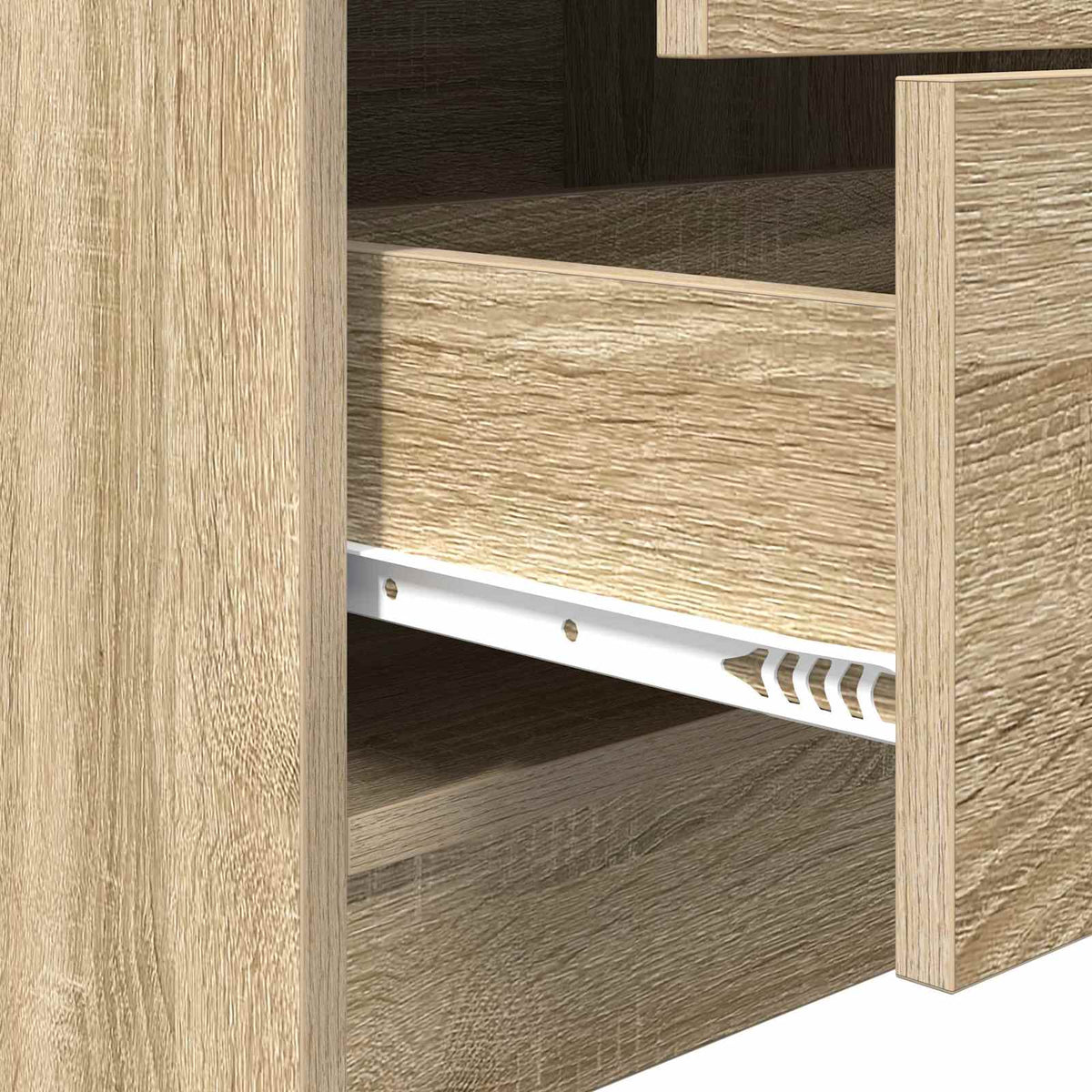 Desk Sonoma Oak 105.5 x 34 x 127 cm 2 pcs