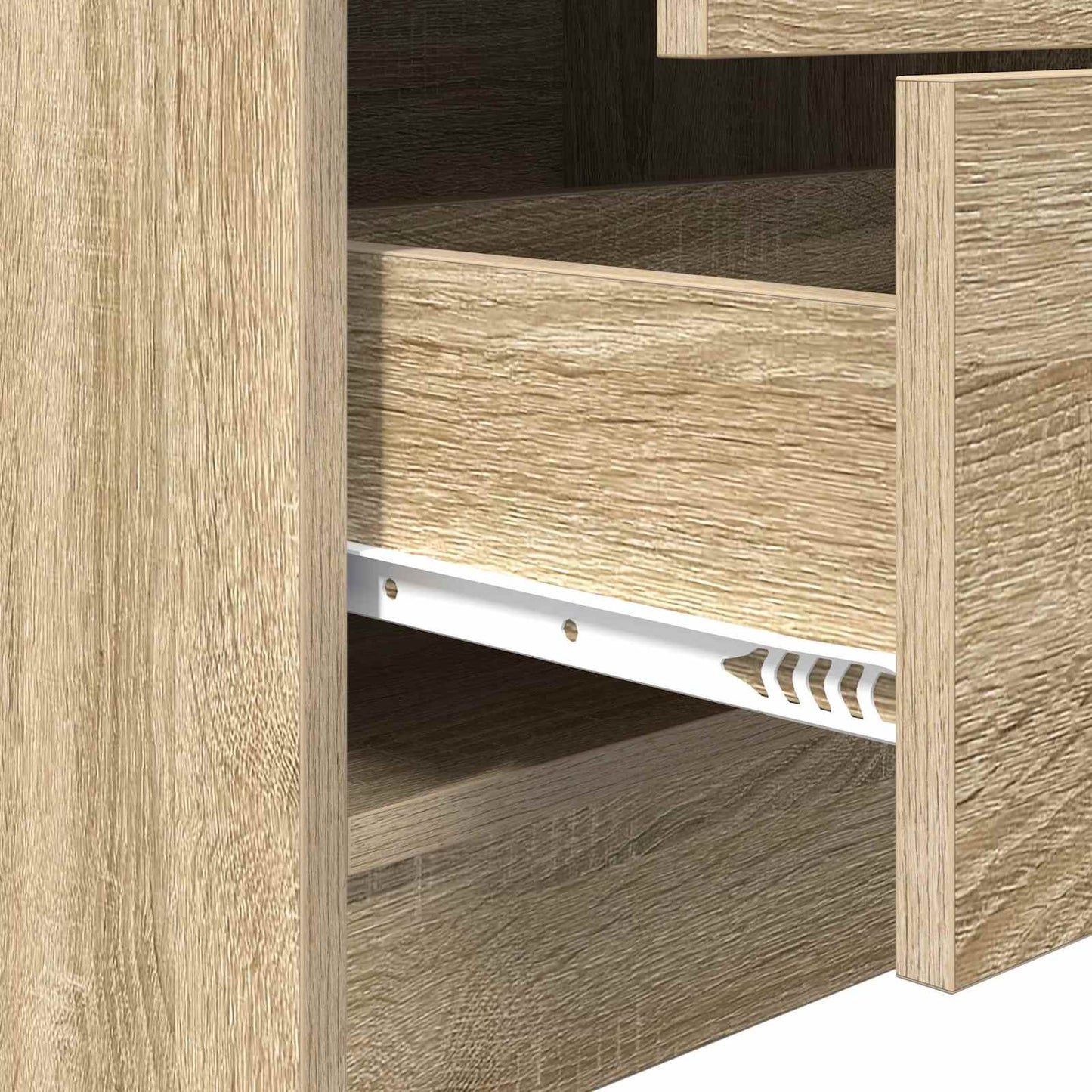Desk Sonoma Oak 125.5 x 40 x 127 cm 2 pcs