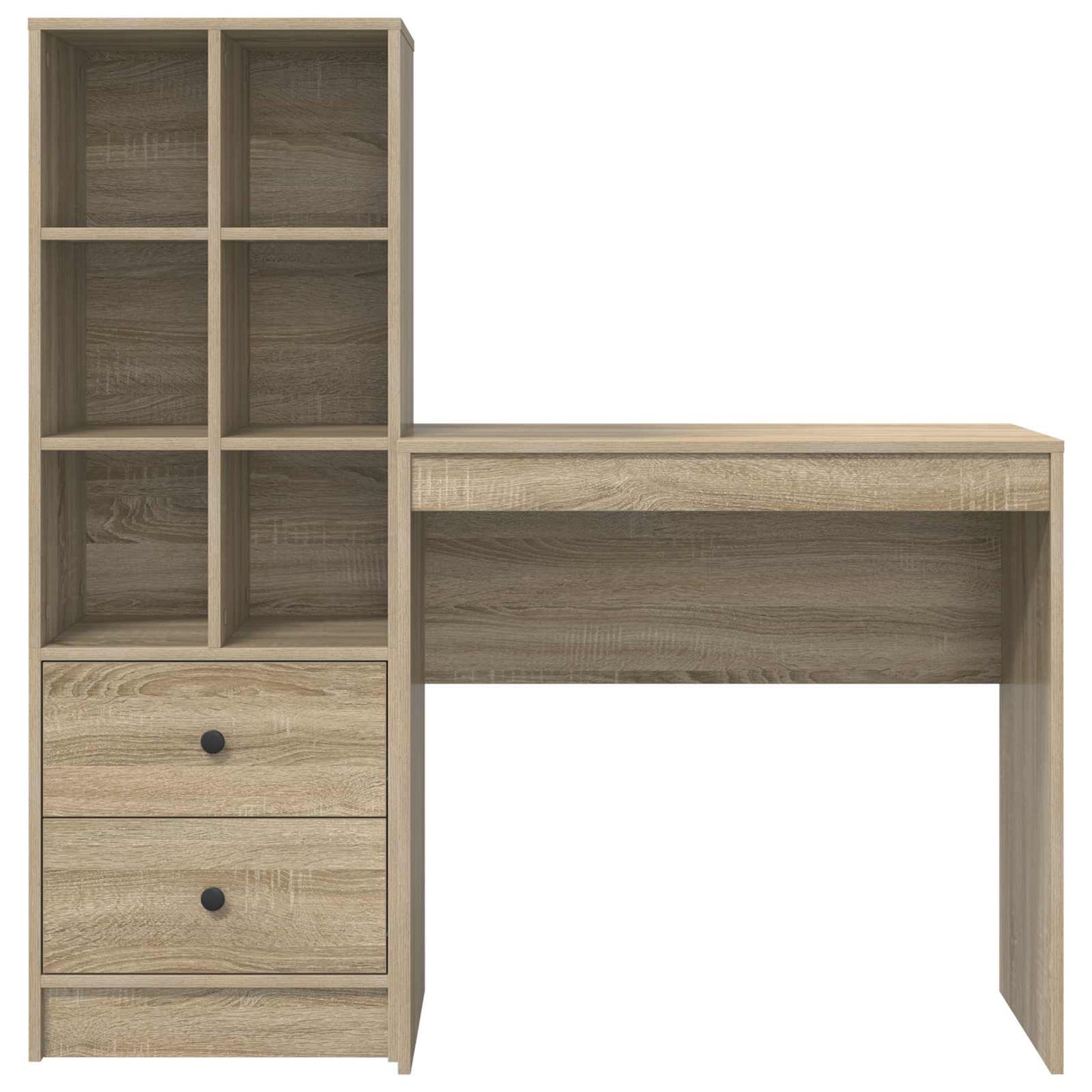 Desk Sonoma Oak 125.5 x 40 x 127 cm 2 pcs