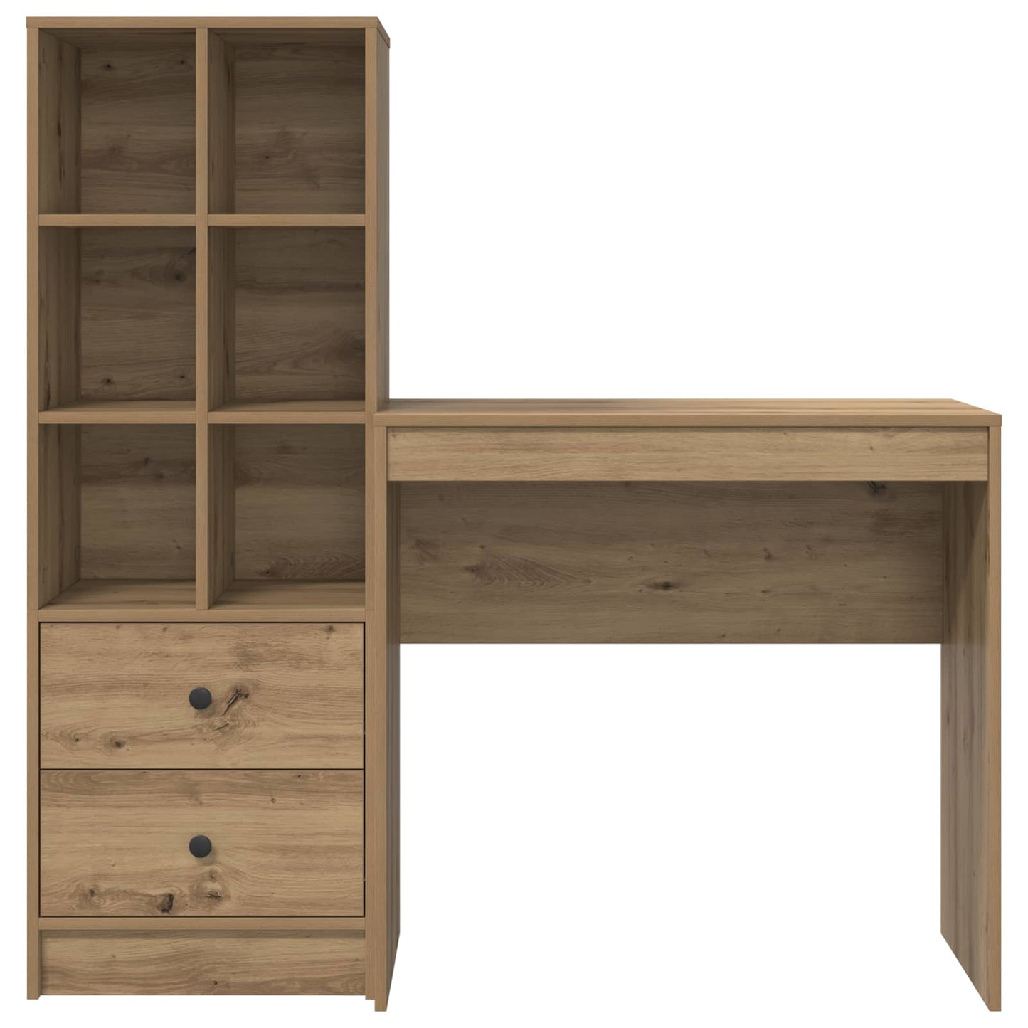 Desk Artisan Oak 125.5 x 40 x 127 cm 2 pcs
