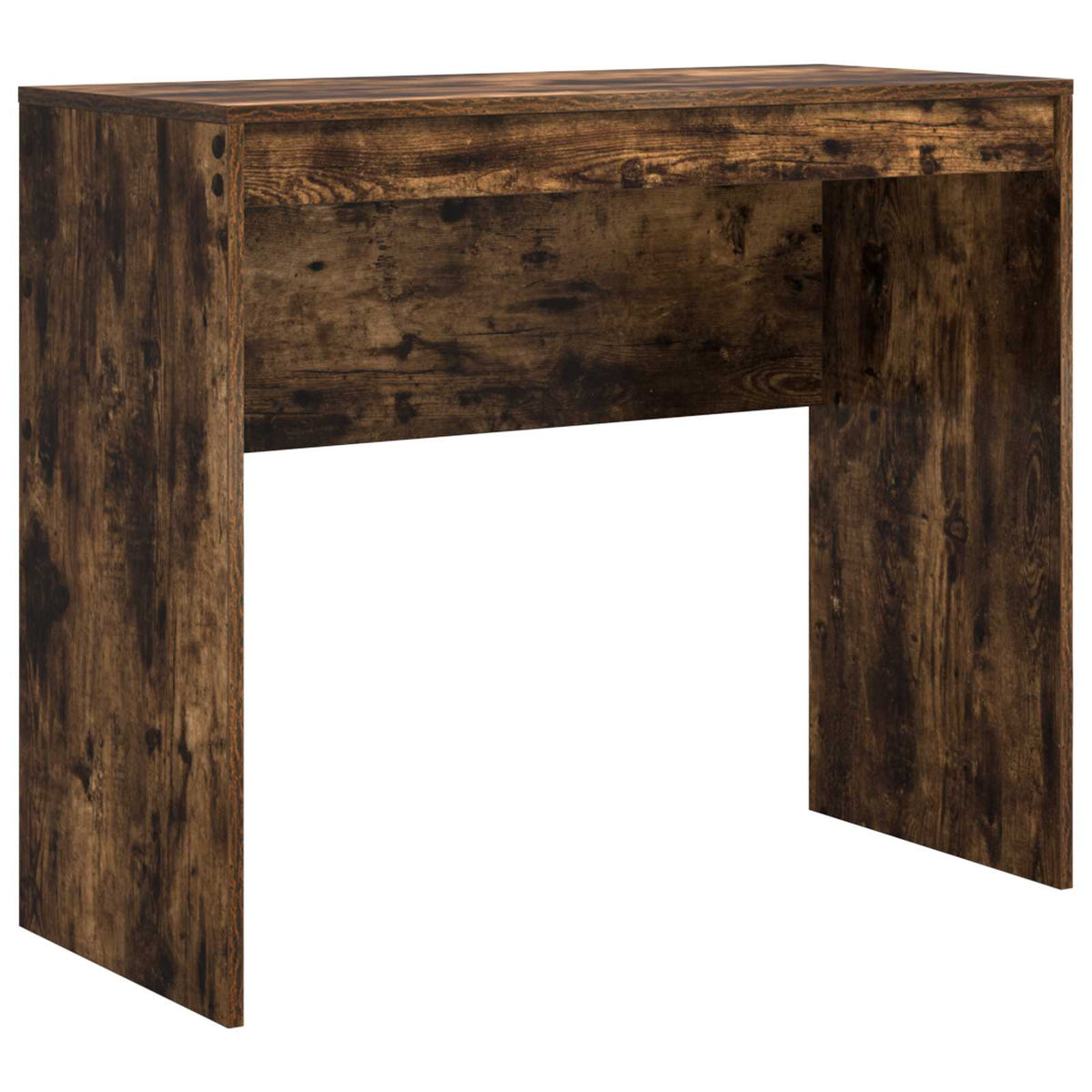 Desk Smoked Oak 135.5 x 40 x 127 cm 2 pcs