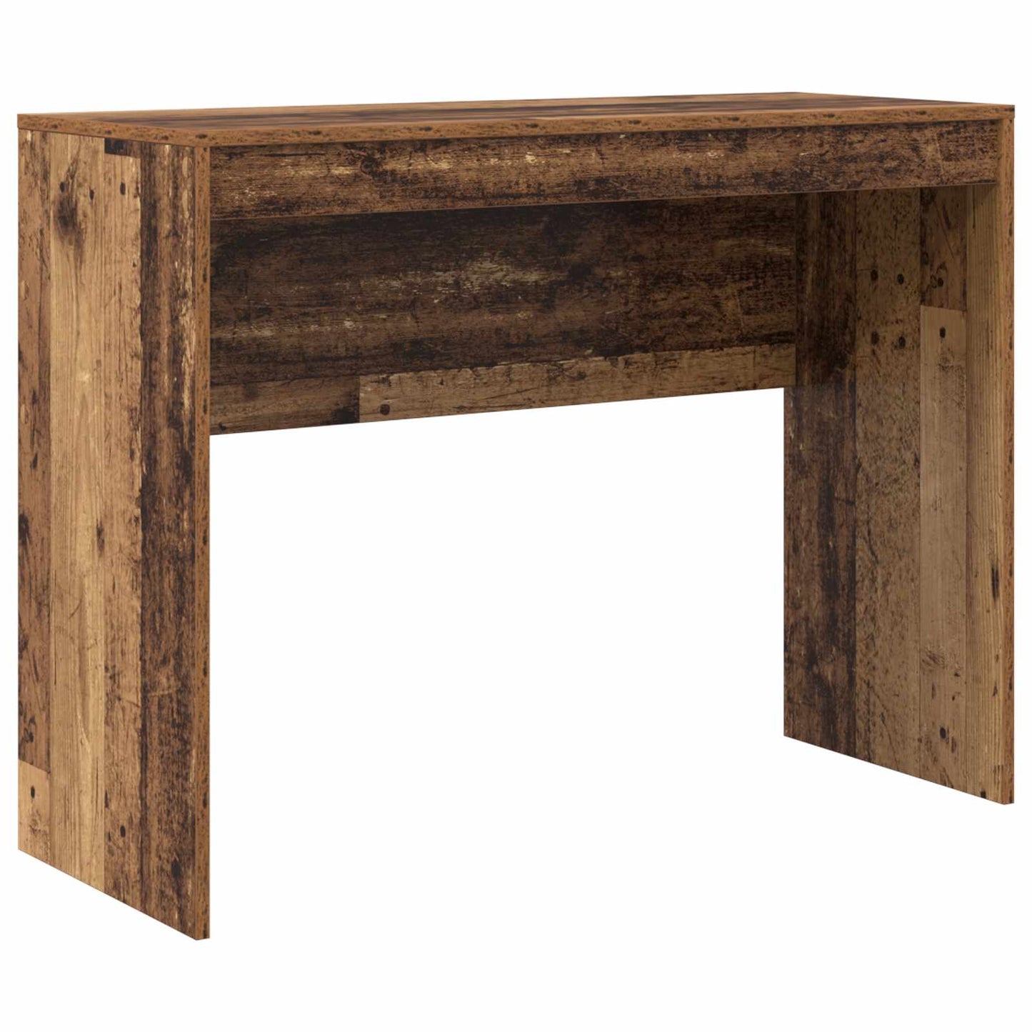 Desk Old Wood 145.5 x 40 x 127 cm 2 pcs