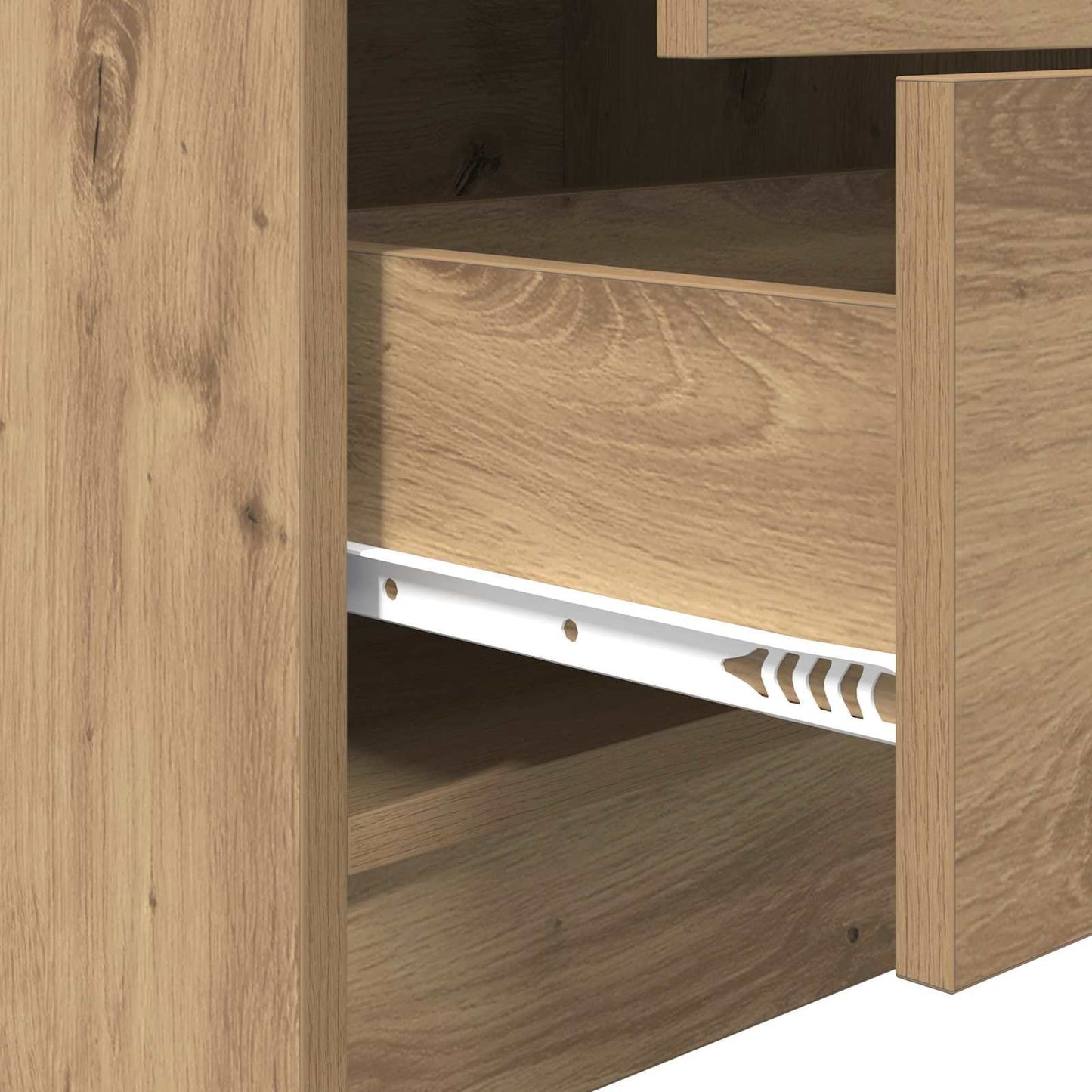 Desk Artisan Oak 145.5 x 40 x 127 cm 2 pcs