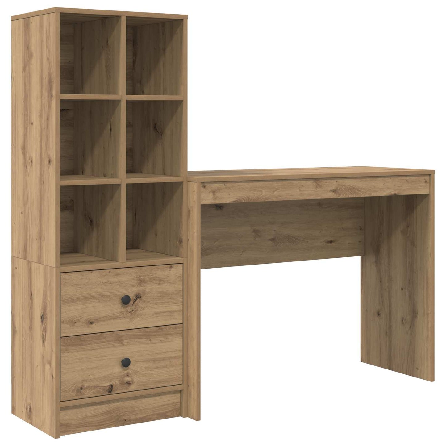 Desk Artisan Oak 145.5 x 40 x 127 cm 2 pcs
