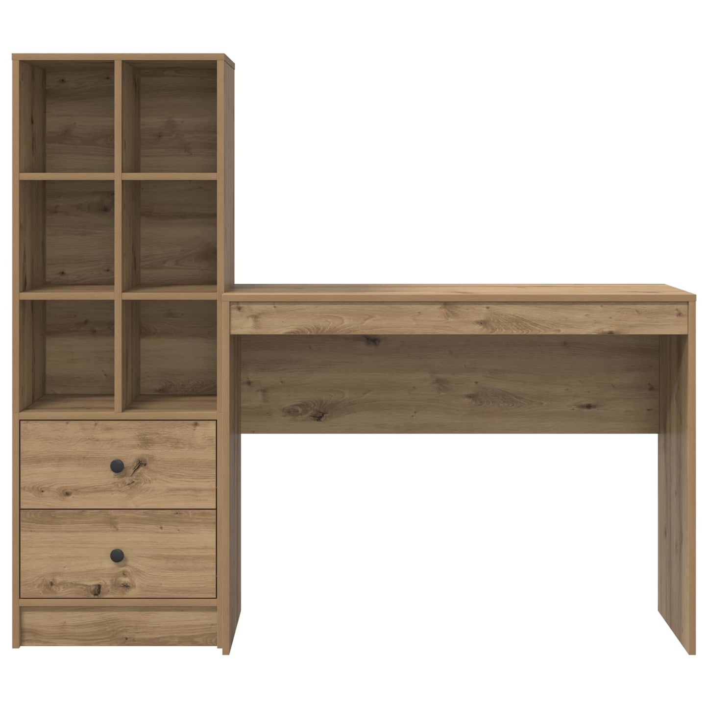 Desk Artisan Oak 145.5 x 40 x 127 cm 2 pcs
