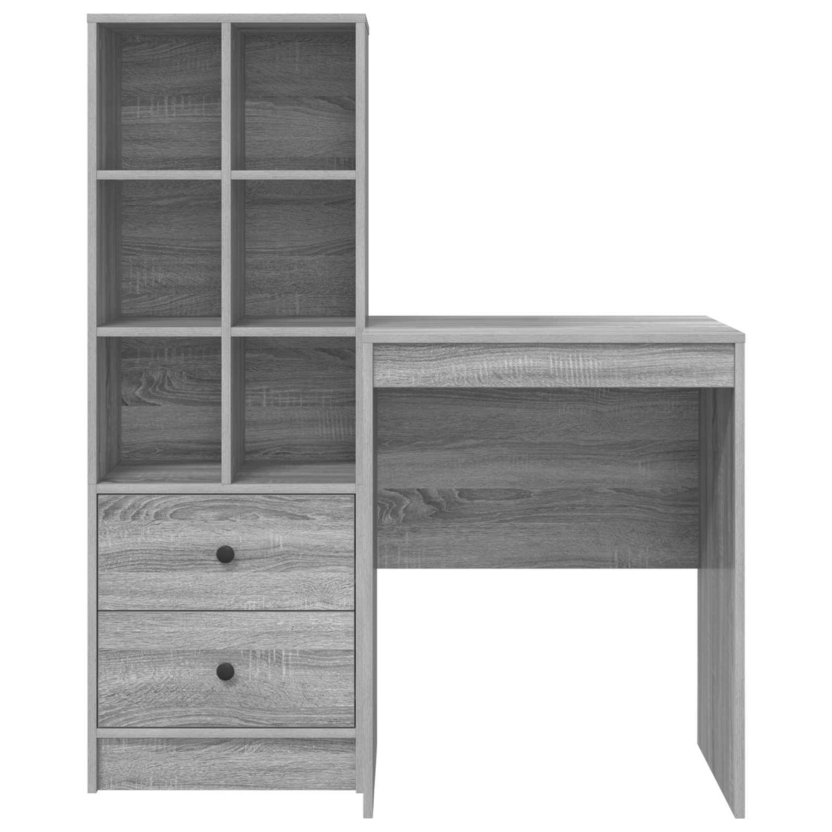 Desk Grey Sonoma 105.5 x 50 x 127 cm 2 pcs