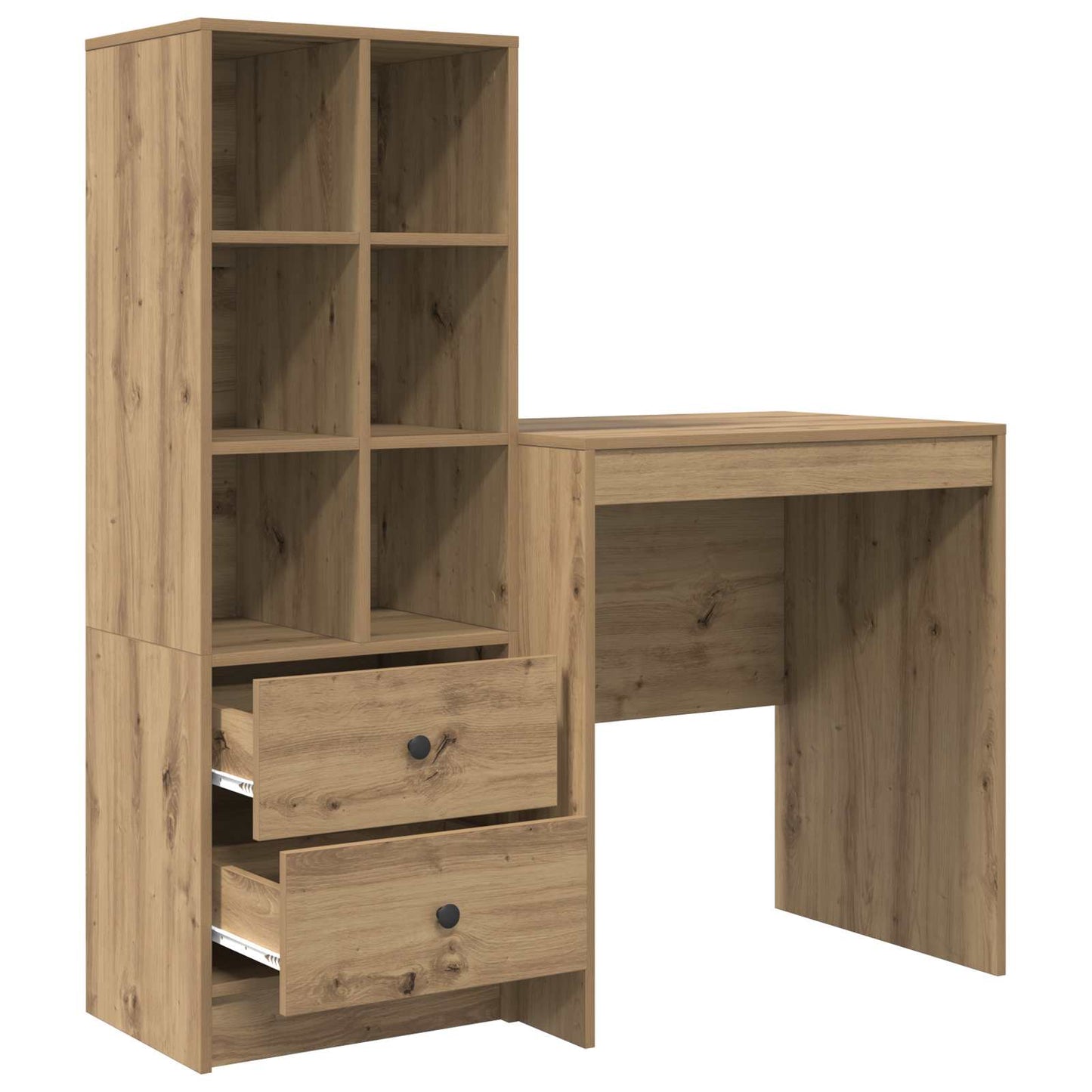 Desk Artisan Oak 115.5 x 50 x 127 cm 2 pcs