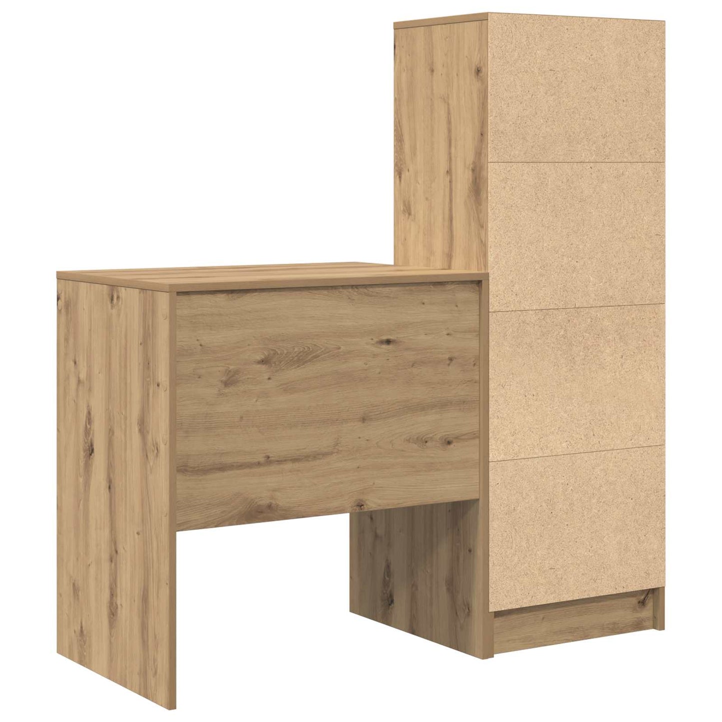 Desk Artisan Oak 115.5 x 50 x 127 cm 2 pcs