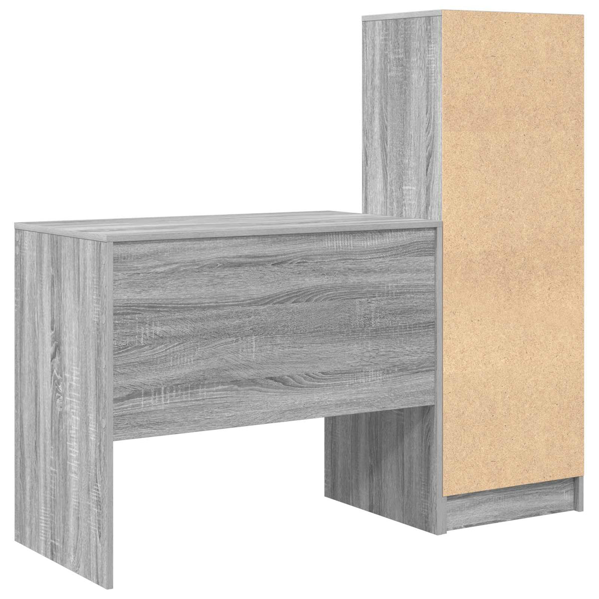 Desk Grey Sonoma 135.5 x 50 x 127 cm 2 pcs