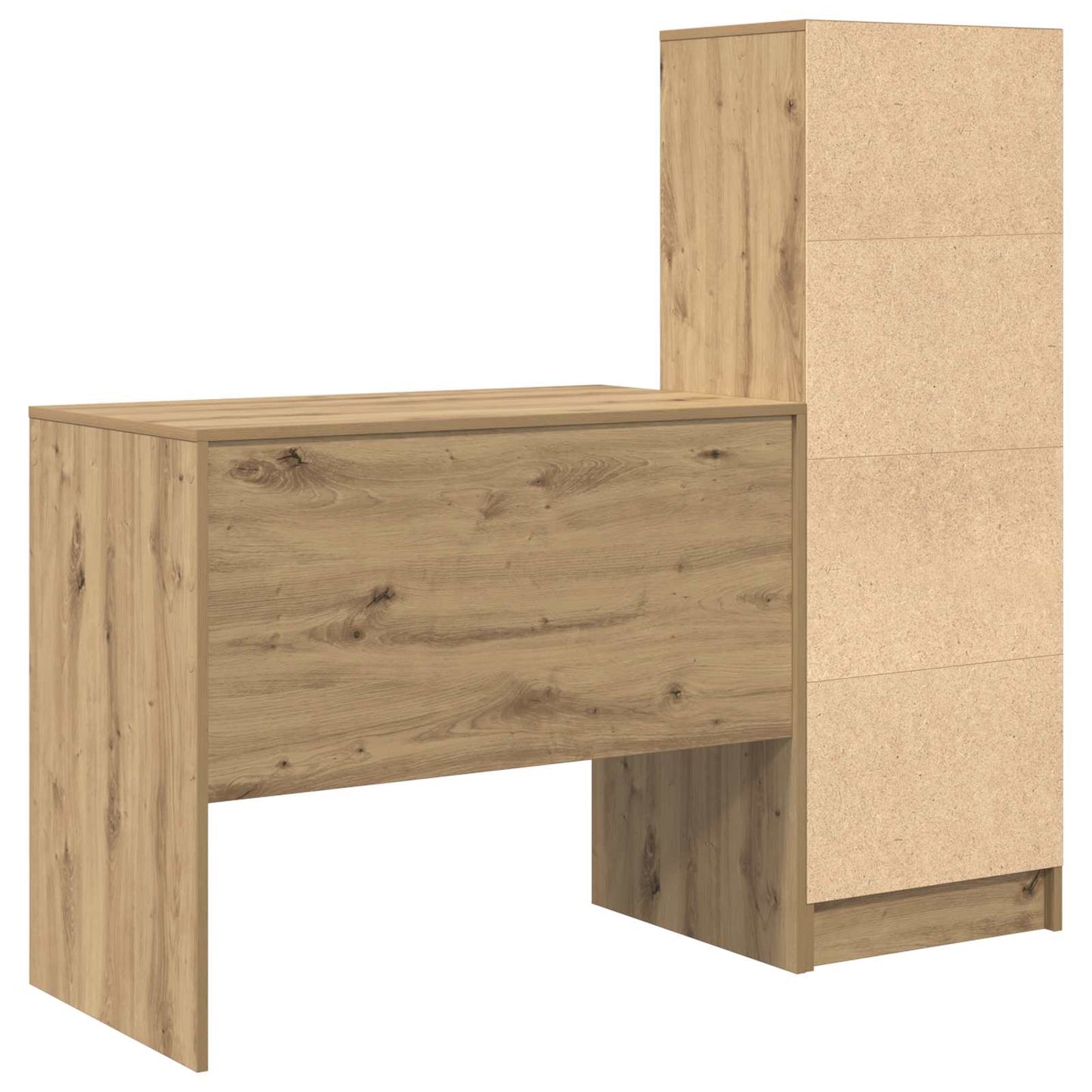 Desk Artisan Oak 135.5 x 50 x 127 cm 2 pcs