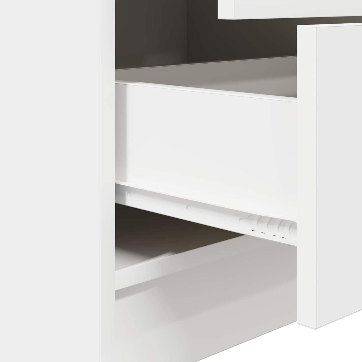 Desk White 145.5 x 50 x 127 cm 2 pcs