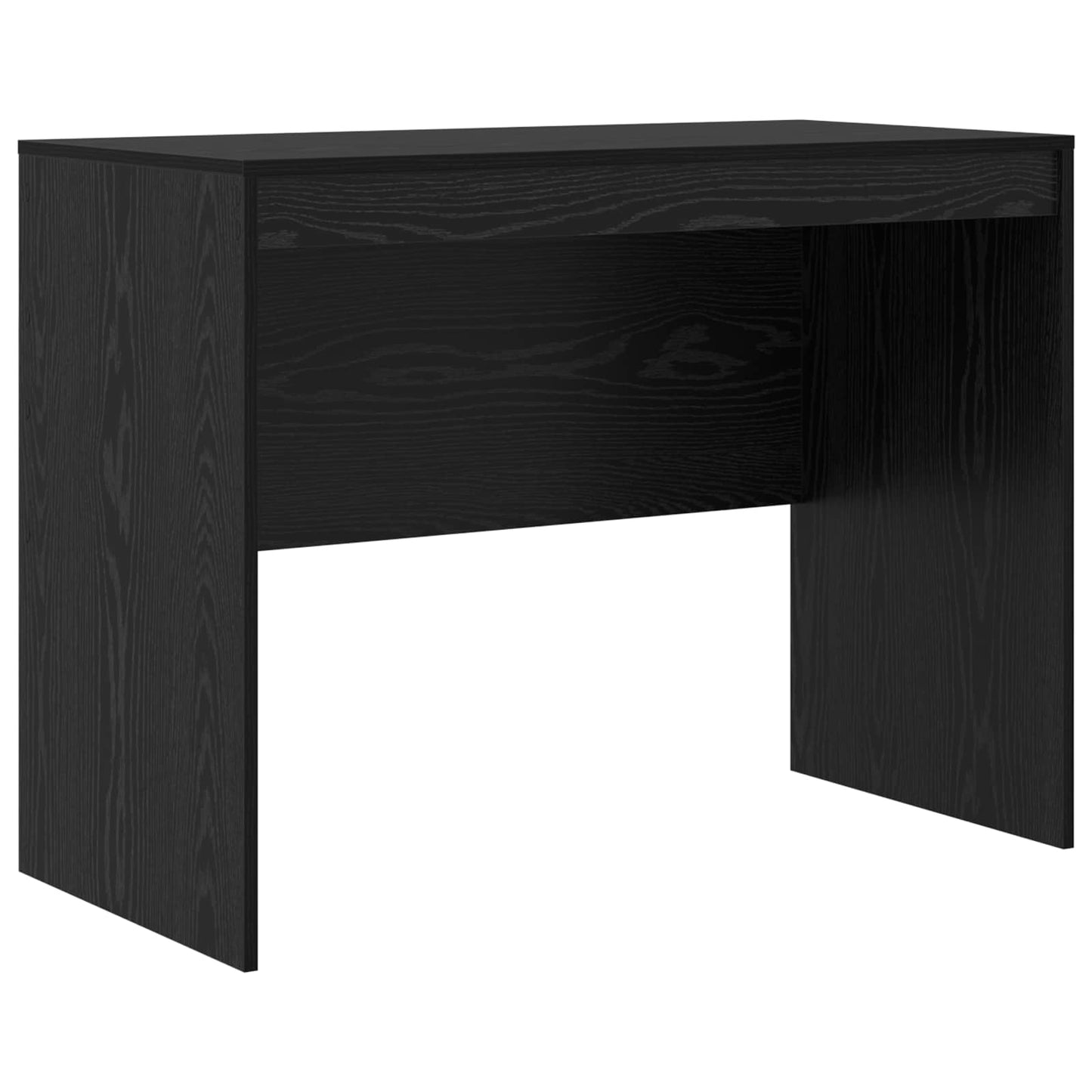 Desk Black Oak 145.5 x 50 x 127 cm 2 pcs