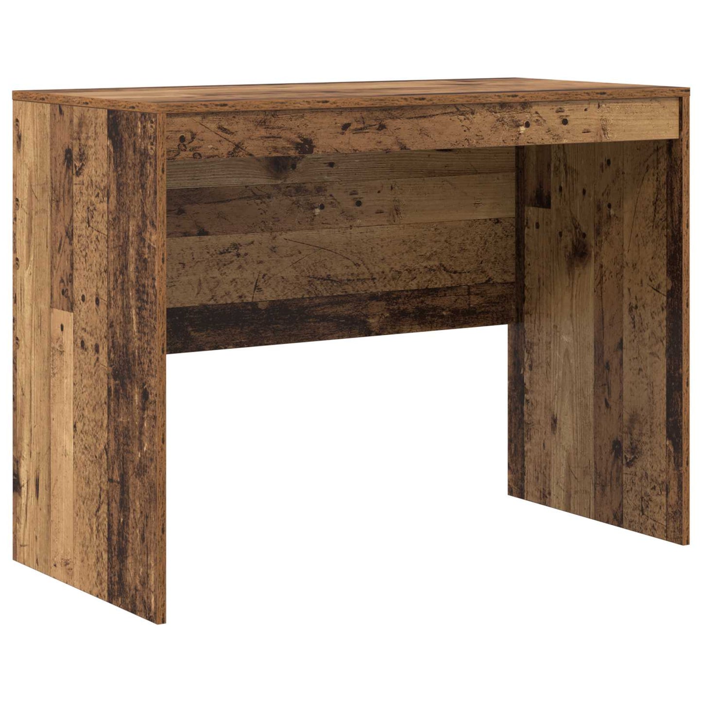 Desk Old Wood 145.5 x 50 x 127 cm 2 pcs