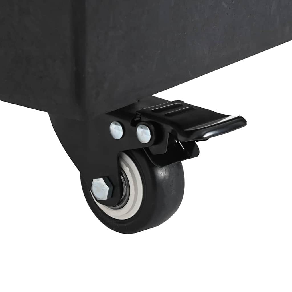 Parasol Base 25 kg Black Granite Rectangular