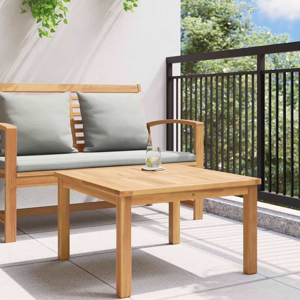 Coffee Table Brown 60 x 60 x 36 cm Solid Teak Wood