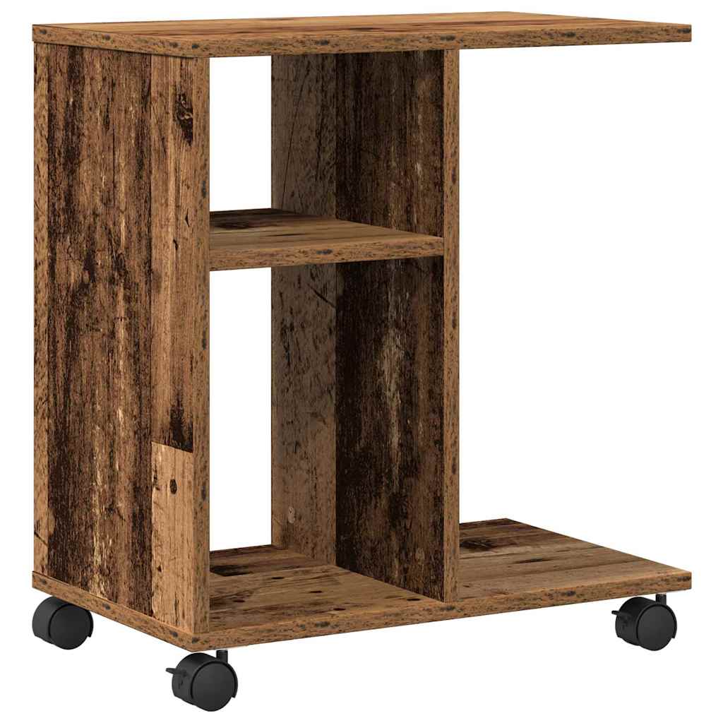 Side Table Old wood 50 x 30 x 55 cm Engineered Wood