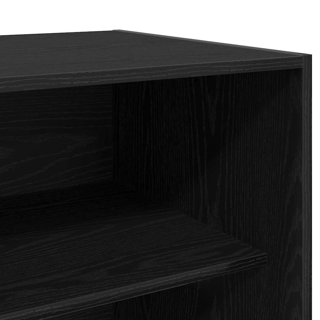 Wardrobe Black Oak 80 x 50 x 200 cm