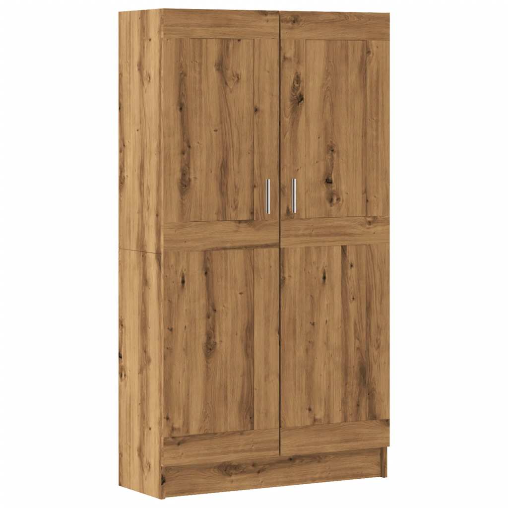 Book Cabinet Artisan Oak 82,5x30,5x150 cm Engineered Wood
