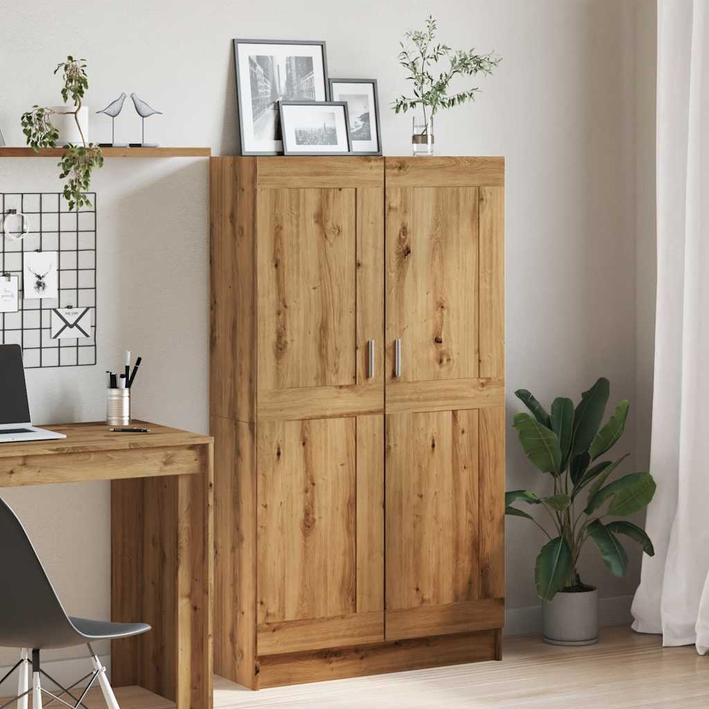 Book Cabinet Artisan Oak 82,5x30,5x150 cm Engineered Wood