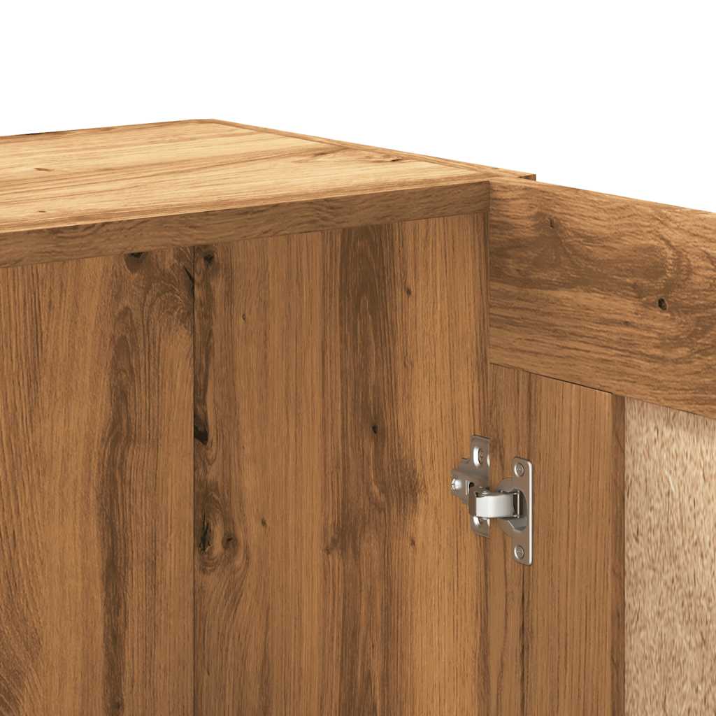 Book Cabinet Artisan Oak 82,5x30,5x150 cm Engineered Wood