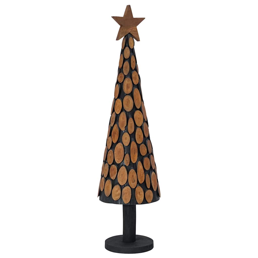 Christmas Tree Brown 120 cm Solid Teak Wood