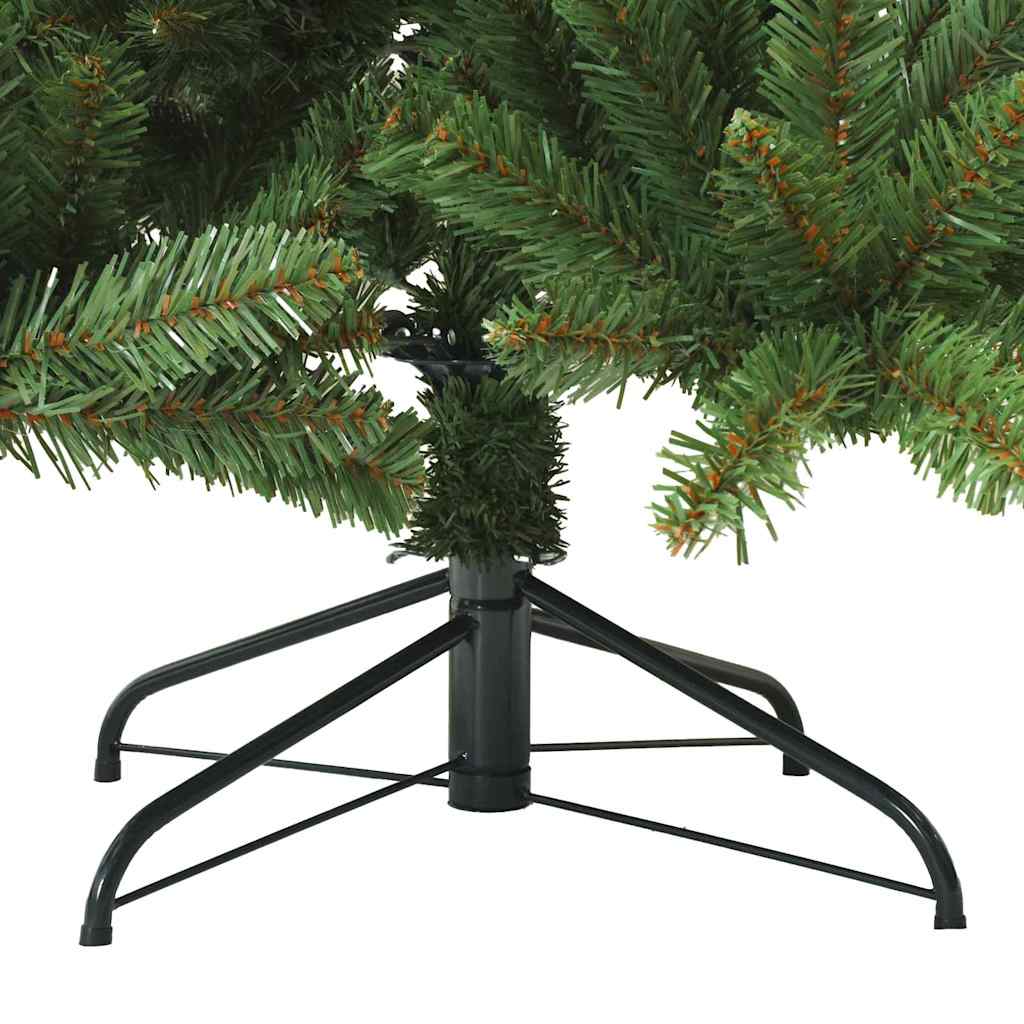 Artificial Hinged Christmas Tree Green 240 cm PVC