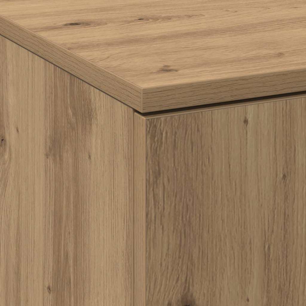 Highboard 60 x 35 x 180 cm Engineered Wood Artisan oak