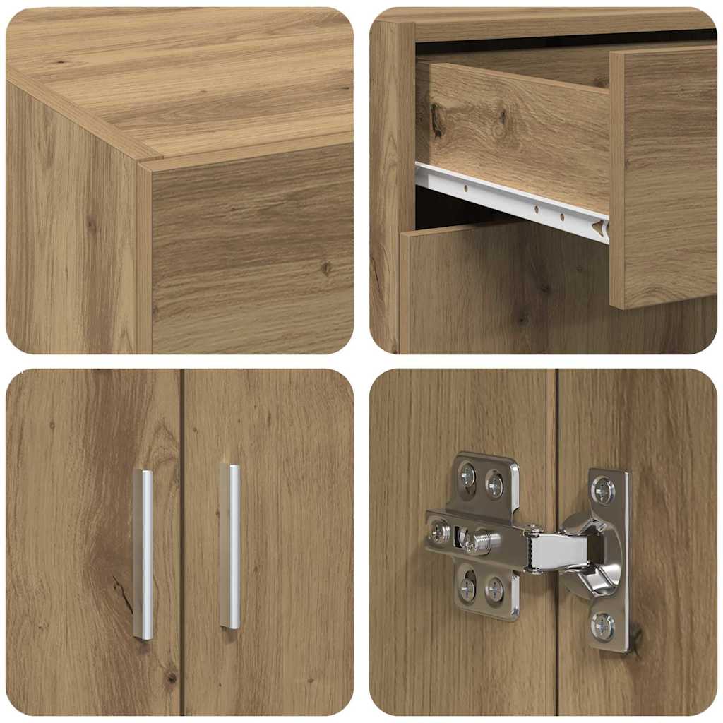 Storage Cabinet Artisan Oak 80 x 42.5 x 93 cm