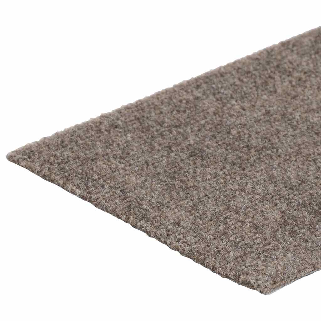 Stair Mats Self-adhesive 30 pcs 76x20 cm Beige Rectangular