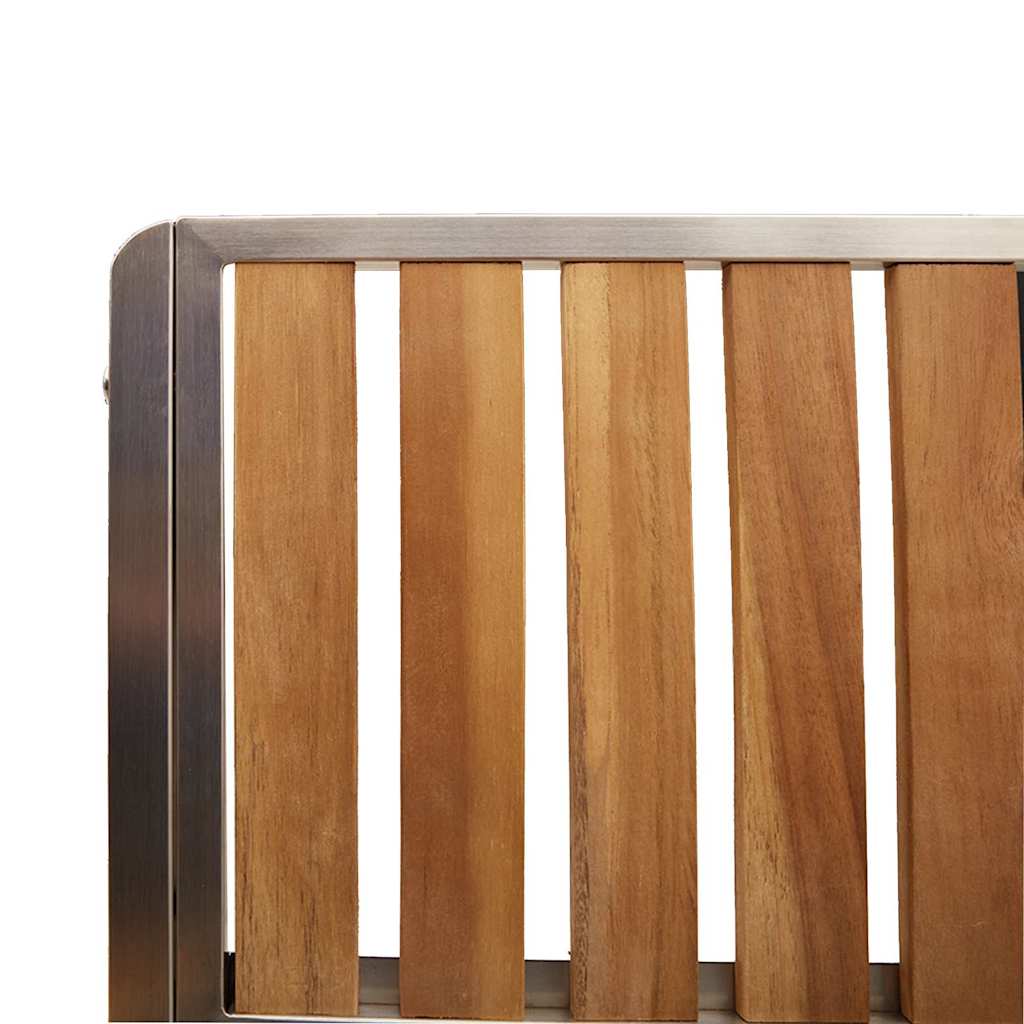 Outdoor Dining Set 5 pcs 180 x 90 x 75 cm
