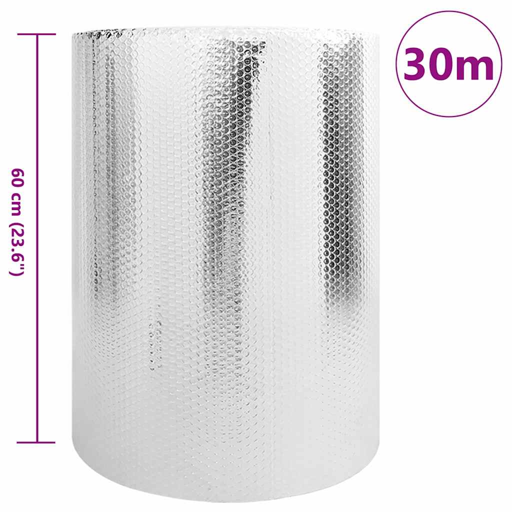 Radiator Heat Reflector Silver 30 x 0.6 m Polyethylene