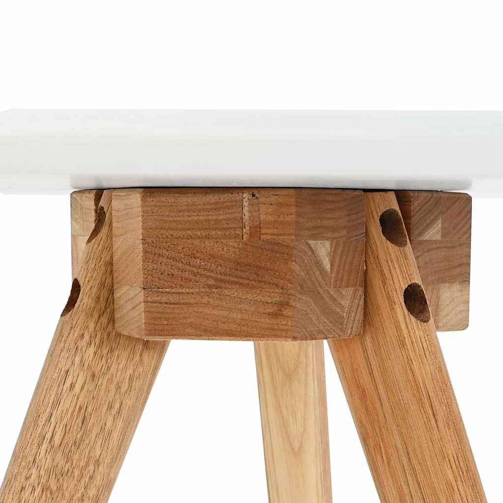Coffee Table 3 pcs Brown 50 x 50 x 46 cm Solid Walnut Wood