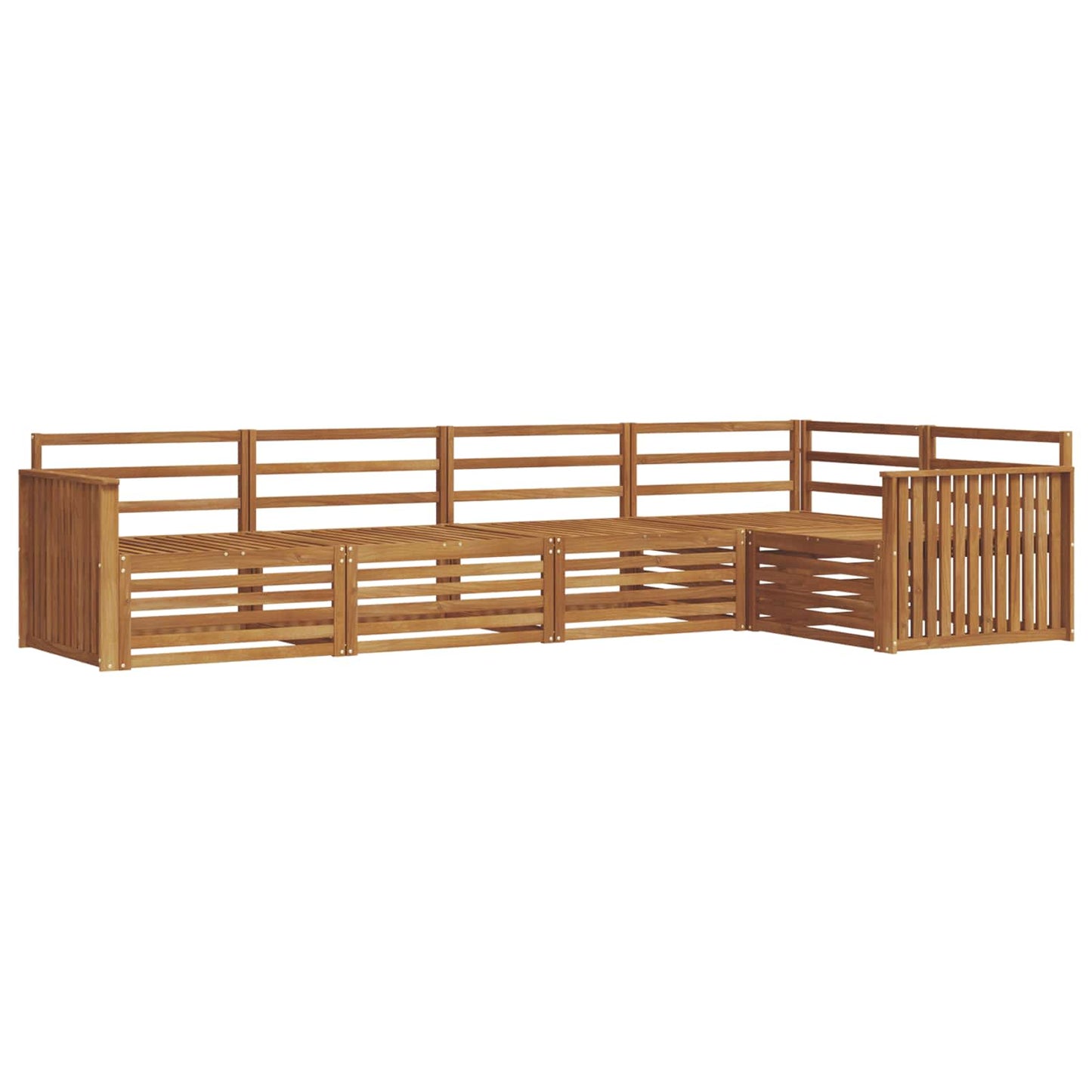 Outdoor Sofa Set 5 pcs Natural