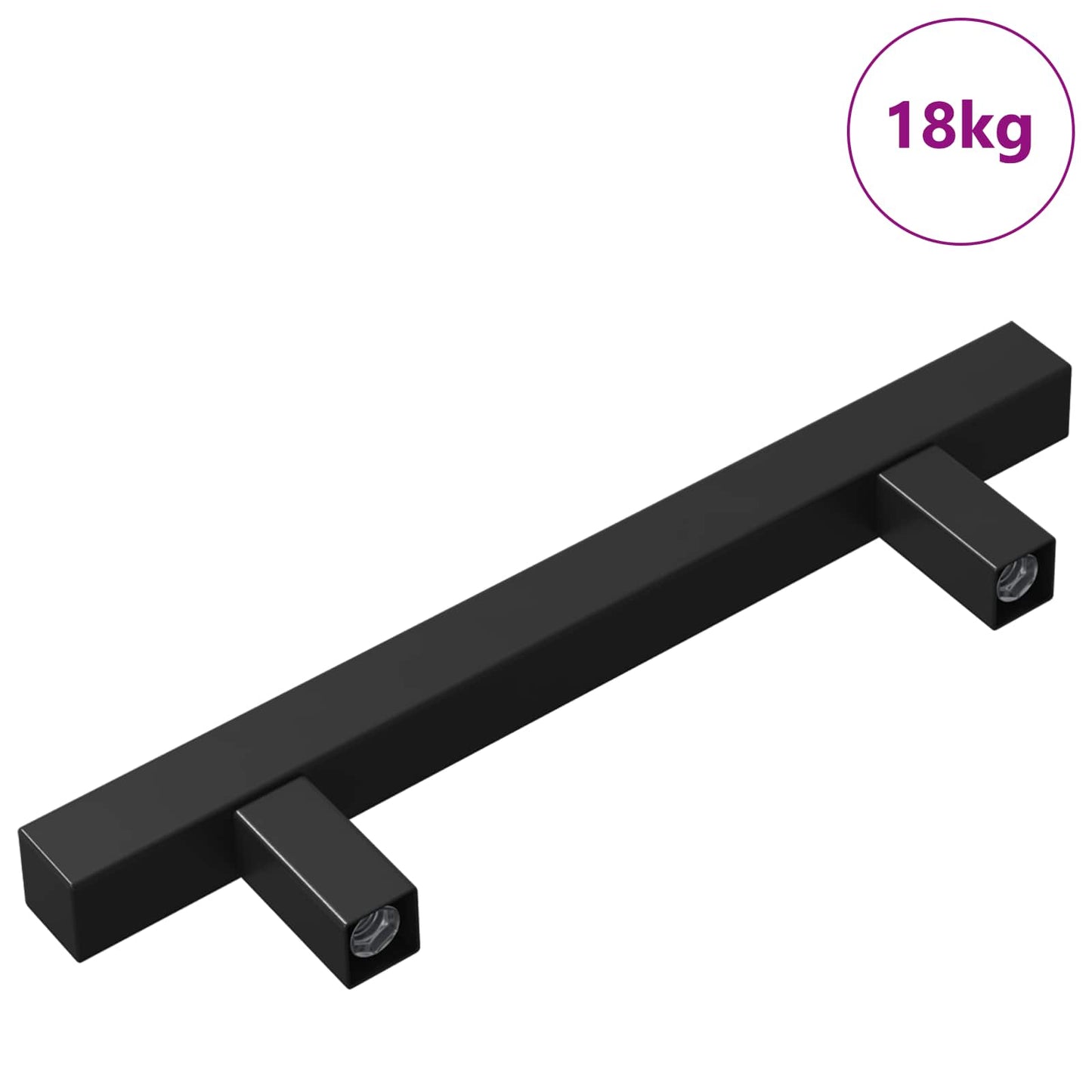 Cabinet Handle 420 pcs Black 150 x 12.3 x 35.2 mm