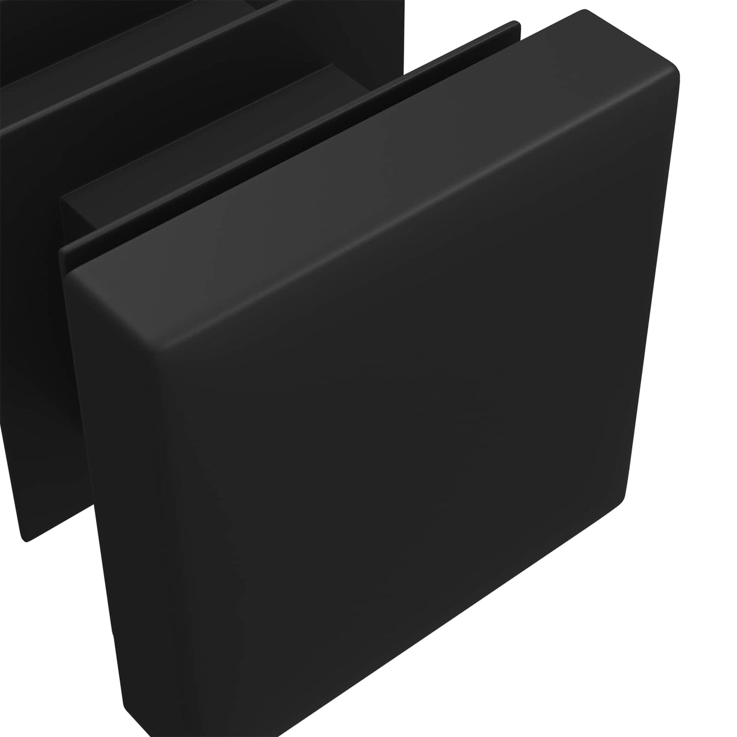 End Caps 10909 pcs Black 15 x 15 x 15 mm PP