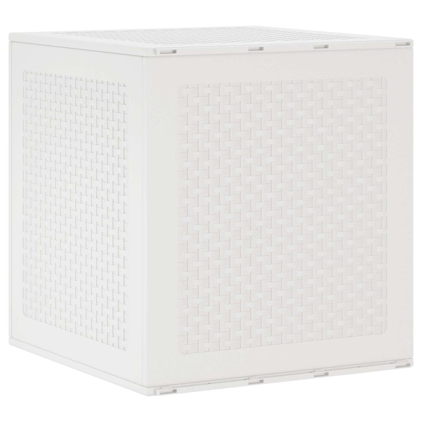 Storage Box with Storage White 55 x 53 x 57 cm Polypropylene
