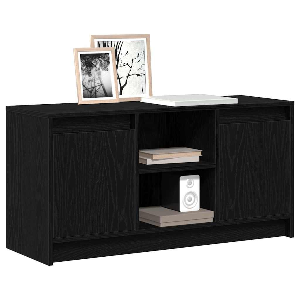 TV Units 100 x 34 x 50 cm Black Engineered wood