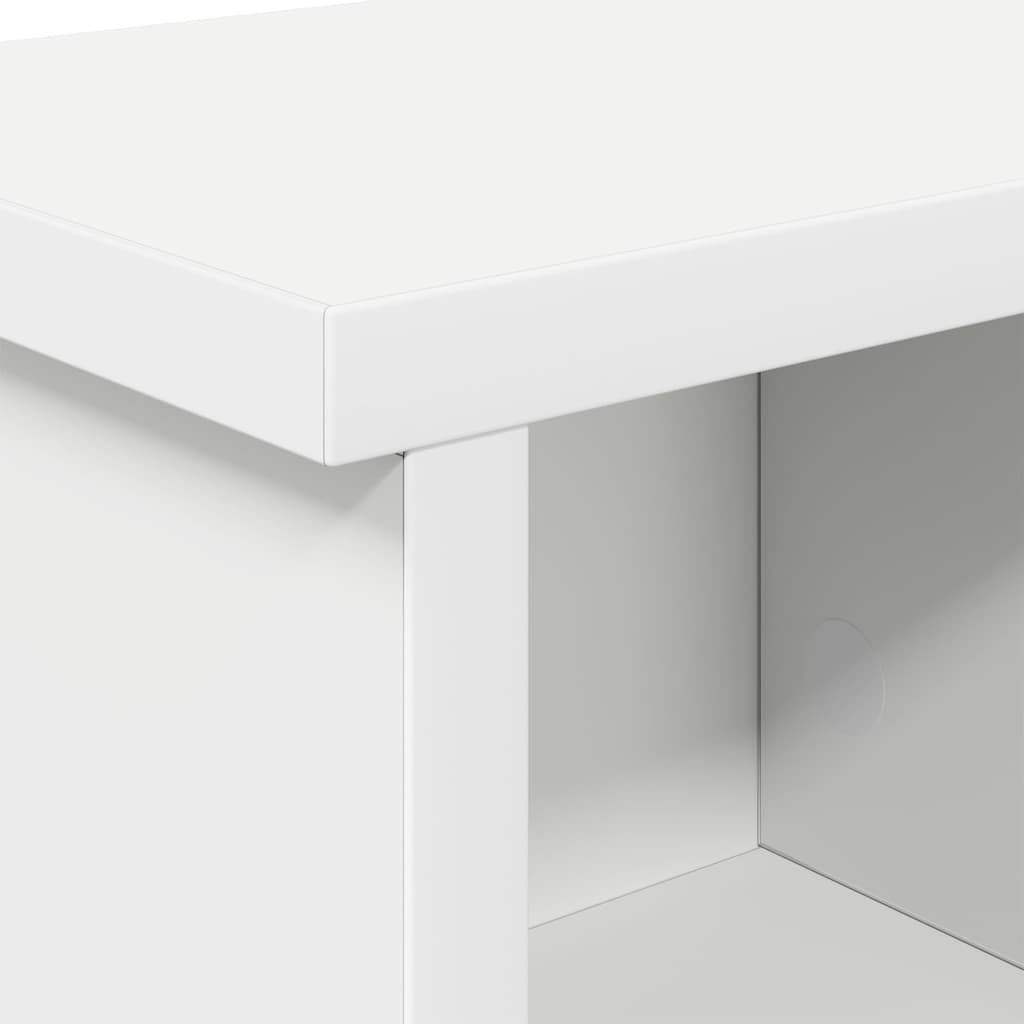 Wall-Mounted Coat Rack White 100 x 16 x 26 cm