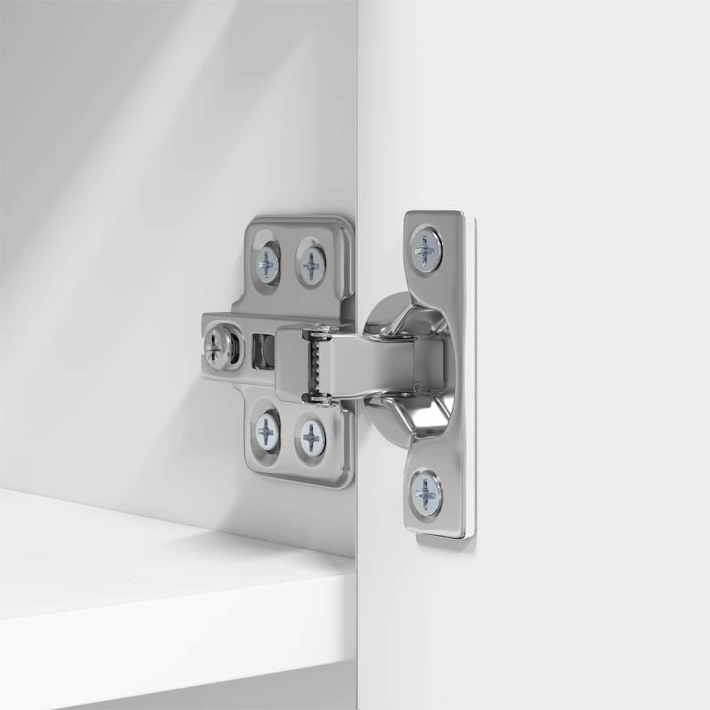 Wall-Mounted Coat Rack Wall-Mounted White 50 x 20 x 30 cm