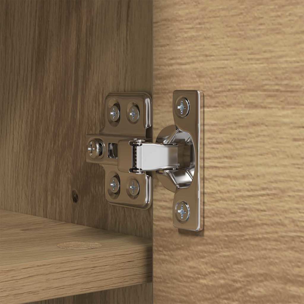 Wall-Mounted Coat Rack Wall-Mounted Artisan Oak 80 x 20 x 30 cm