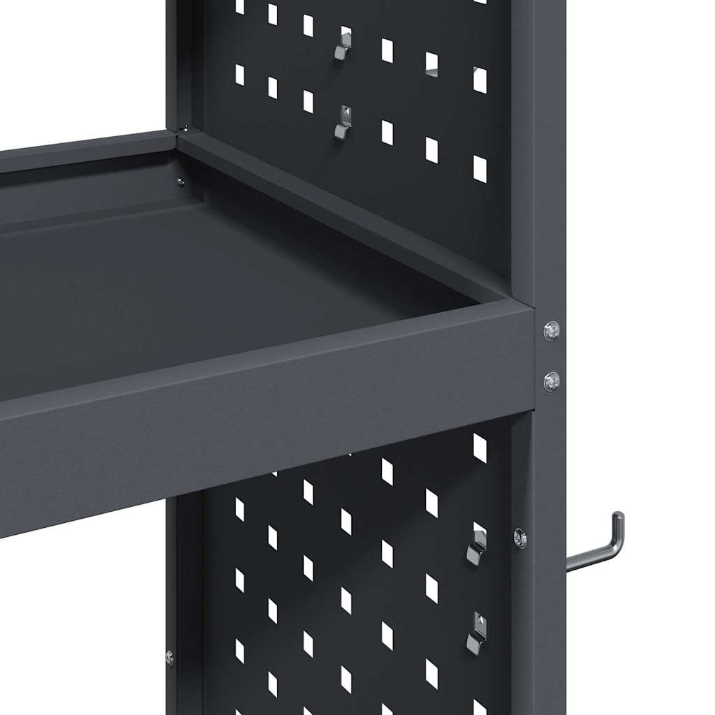Tool Trolley Anthracite 65 x 35 x 111 cm Cold-rolled Steel