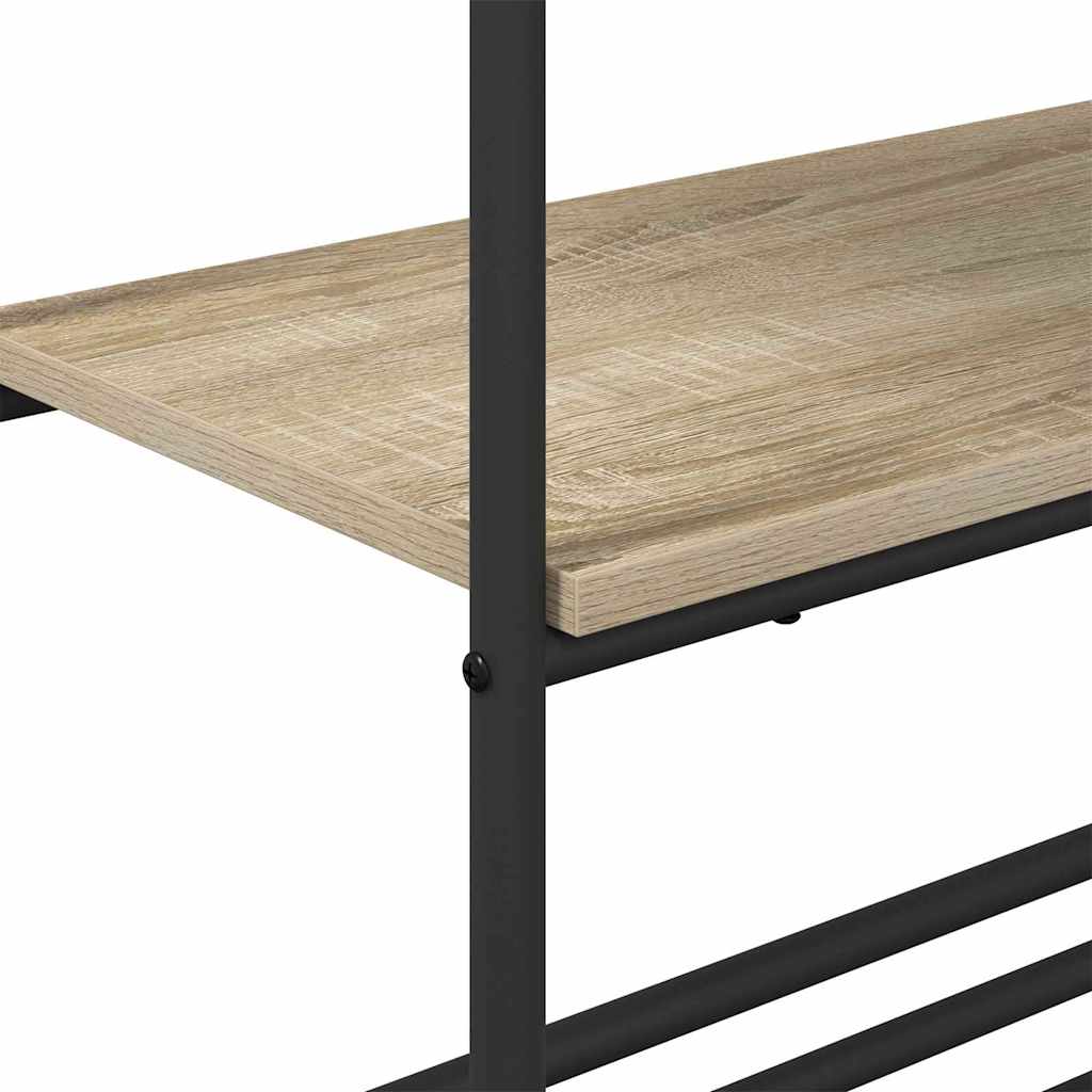 Clothes Rack Sonoma Oak 60 x 30 x 171 cm Engineered Wood