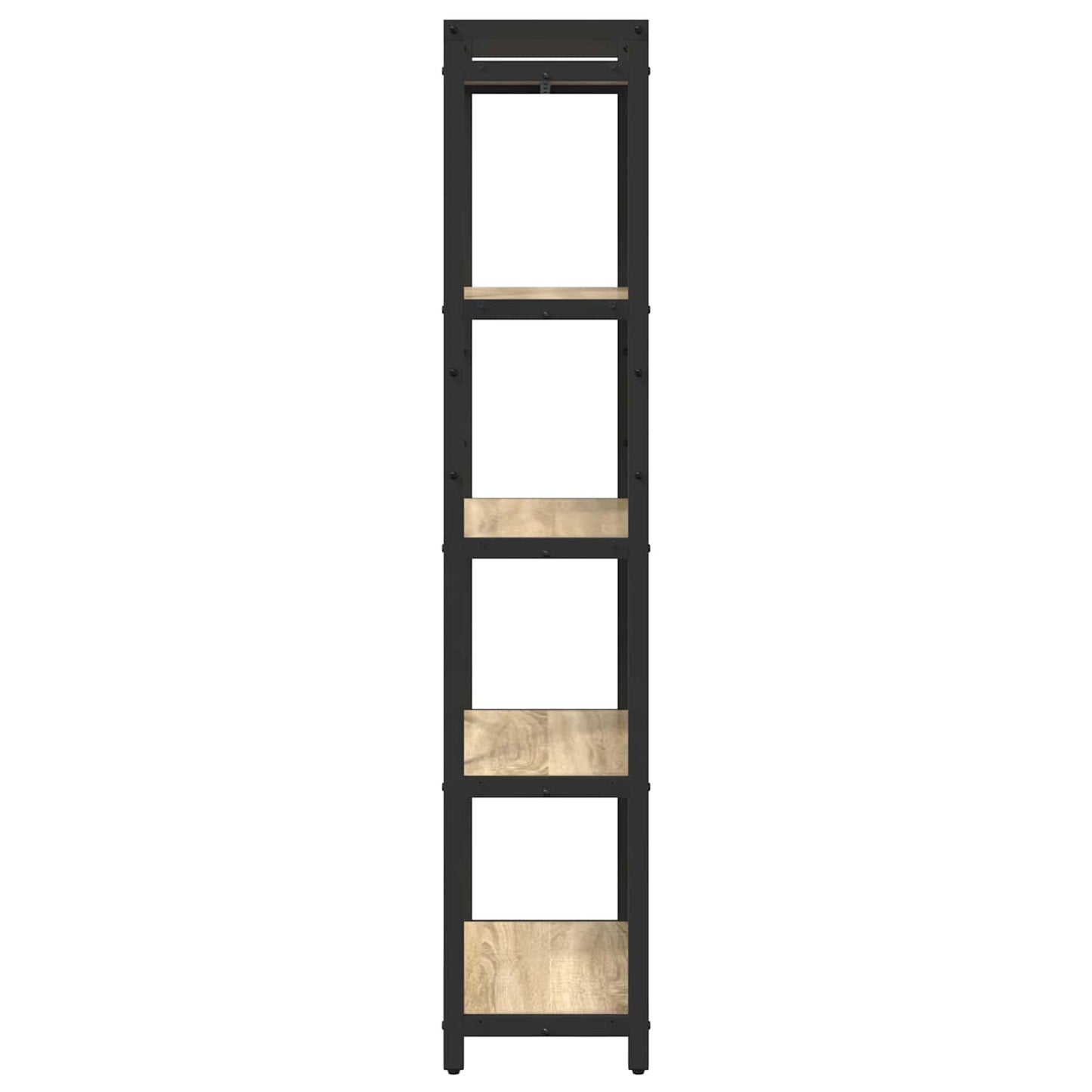 Bookshelf 60 x 30 x 155 cm Engineered Wood Sonoma Oak