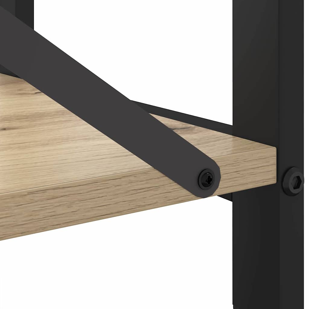 Bookshelf 60 x 30 x 85 cm Engineered Wood Sonoma Oak