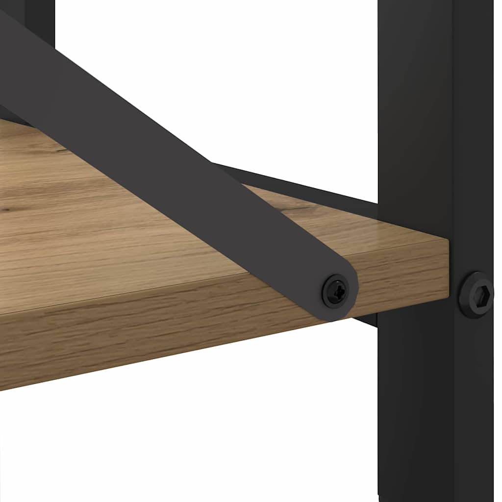 Bookshelf 60 x 30 x 50 cm Engineered Wood Artisan Oak