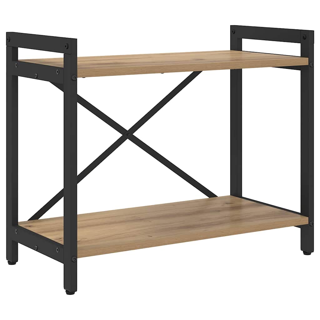 Bookshelf 60 x 30 x 50 cm Engineered Wood Artisan Oak