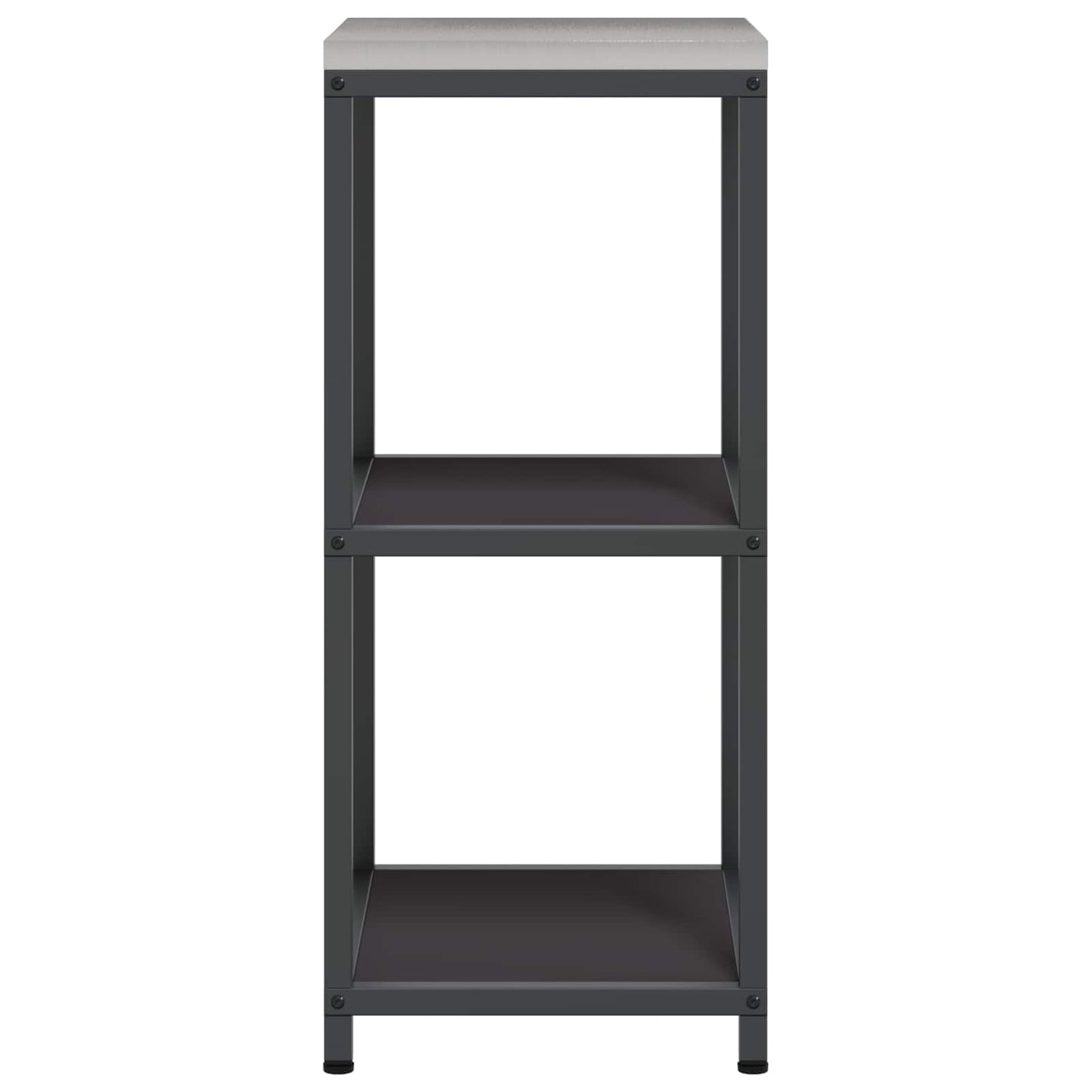 Kitchen Shelving Unit HATTEM Black 40 x 50 x 92 cm Steel