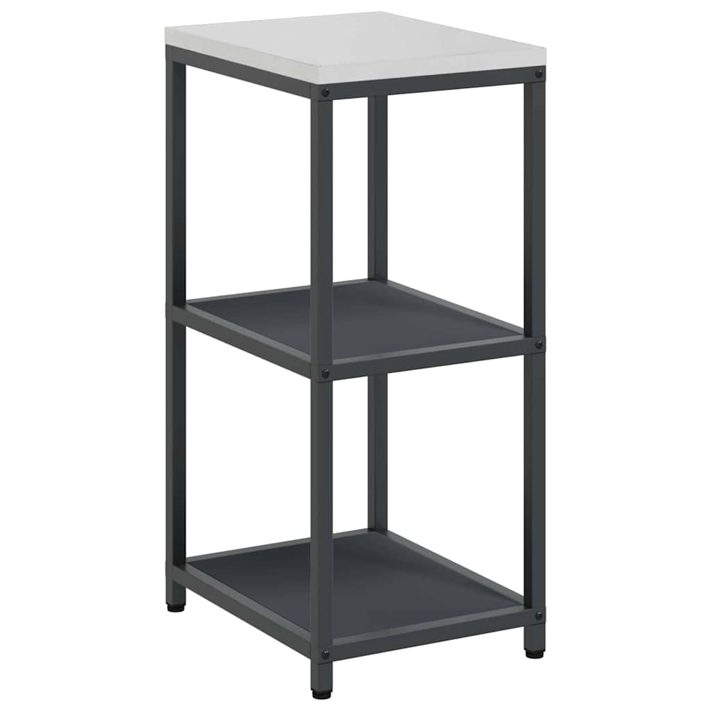 Kitchen Shelving Unit HATTEM Anthracite 40 x 50 x 92 cm Steel