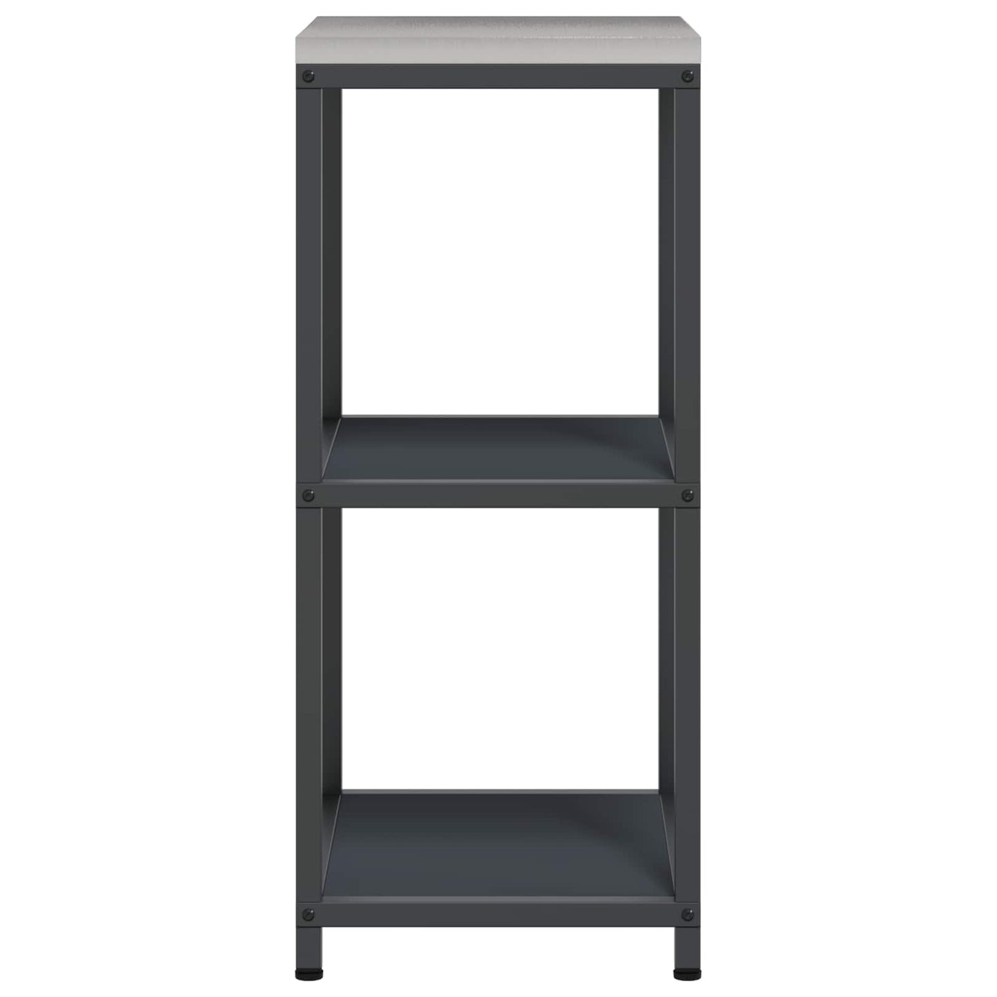 Kitchen Shelving Unit HATTEM Anthracite 40 x 50 x 92 cm Steel