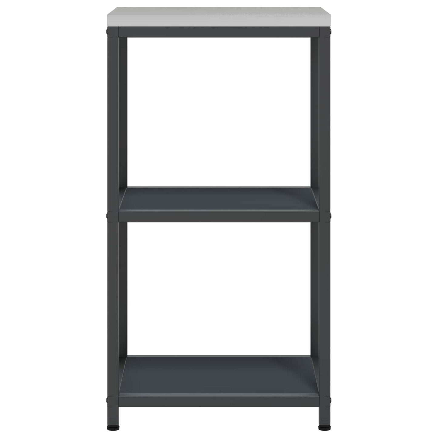 Kitchen Shelving Unit HATTEM Anthracite 40 x 50 x 92 cm Steel